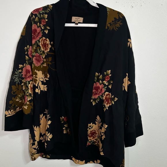Anthropologie black floral top - Picture 3 of 7